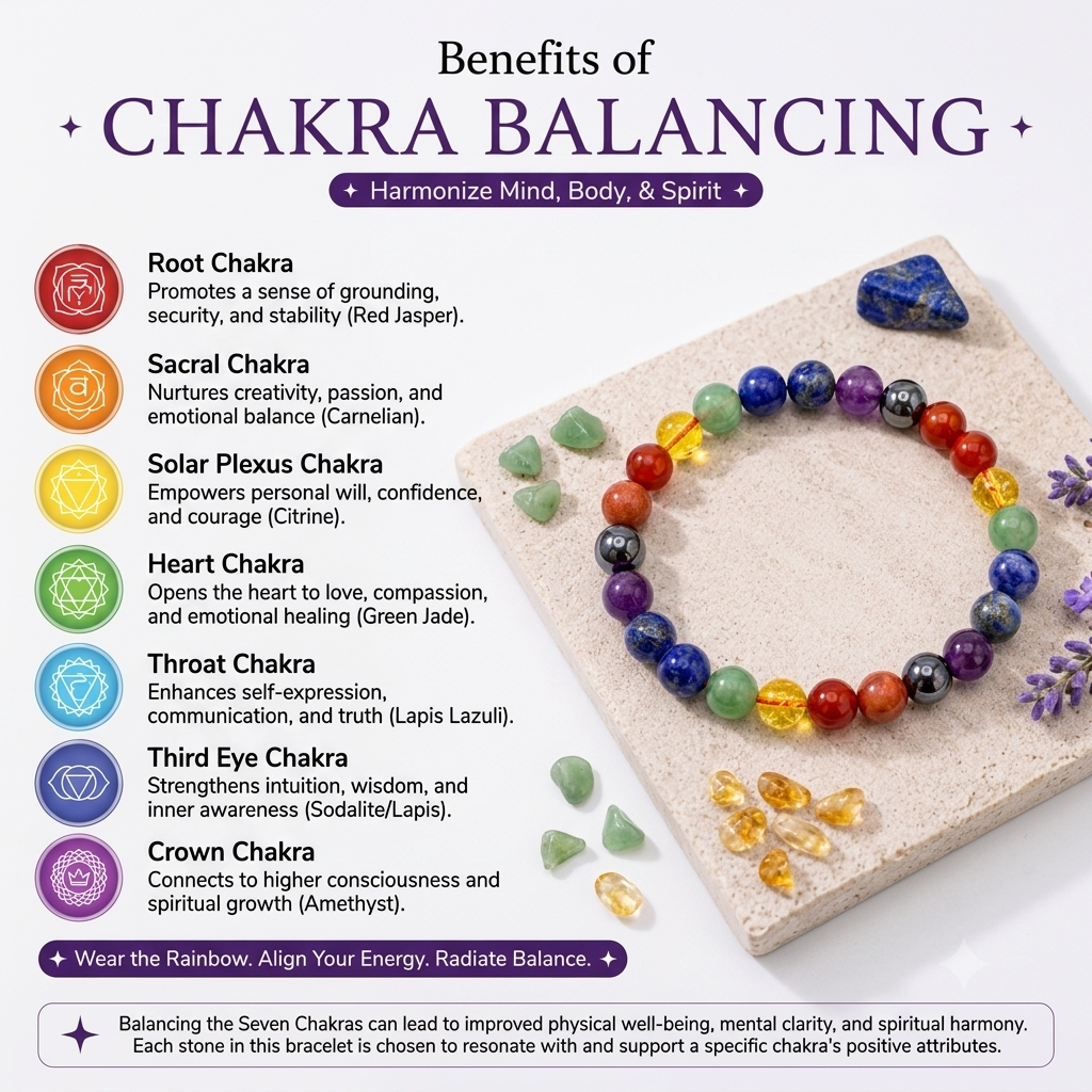 Seven chakra bracelet - Image 3