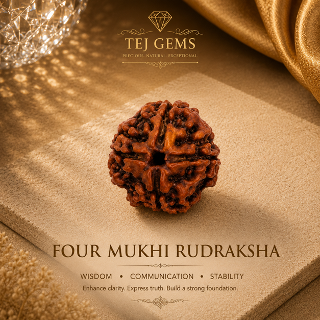 Four Mukhi Rudraksha - Image 3