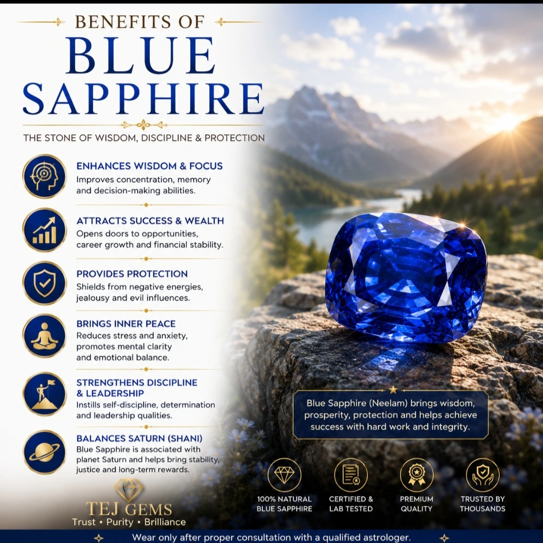 Blue Sapphire Gemstone, weight 3.20 ct - Image 3
