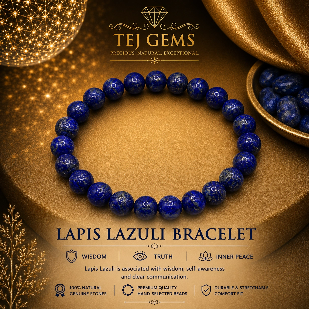 Lapis Bracelet - Image 3