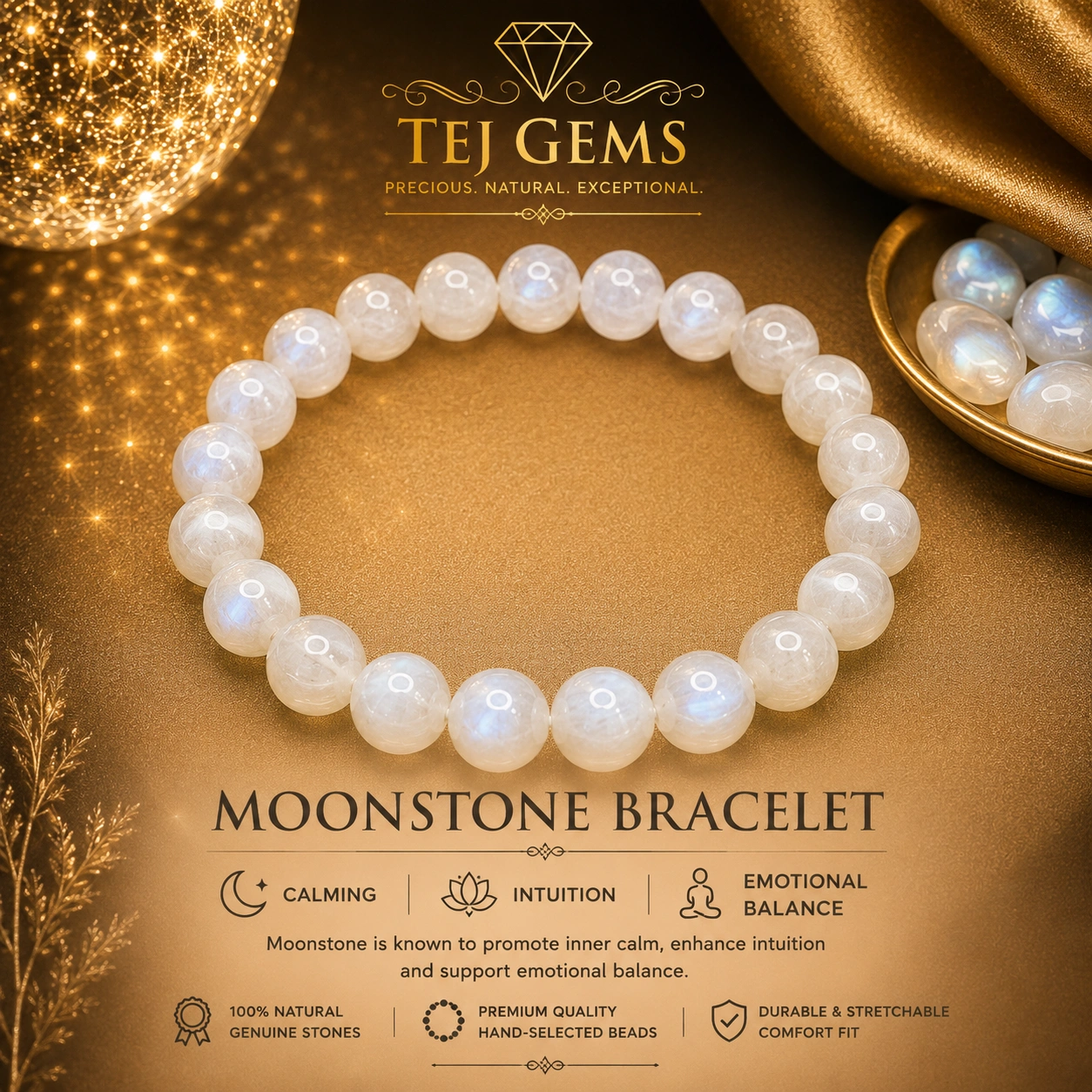 Moonstone Bracelet - Image 3
