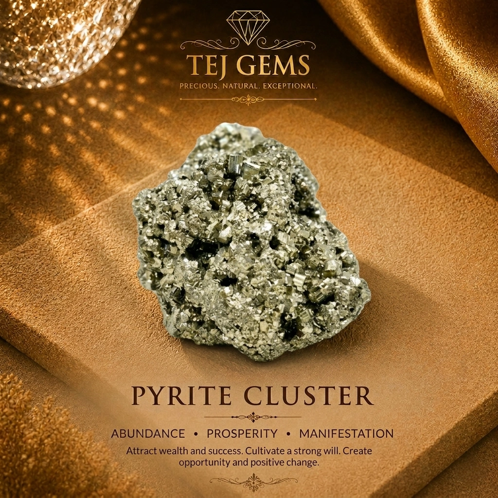 PYRITE CLUSTER 250 GRAM - Image 3