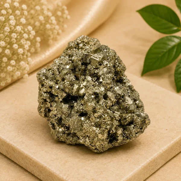 PYRITE CLUSTER 250 GRAM