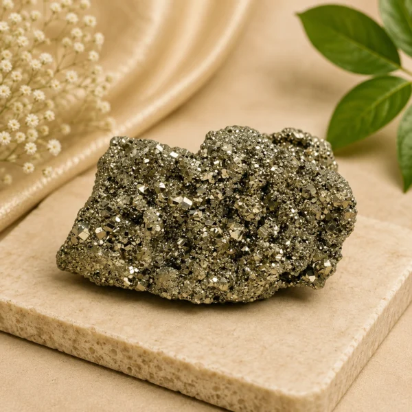 PYRITE CLUSTER 308 GRAM