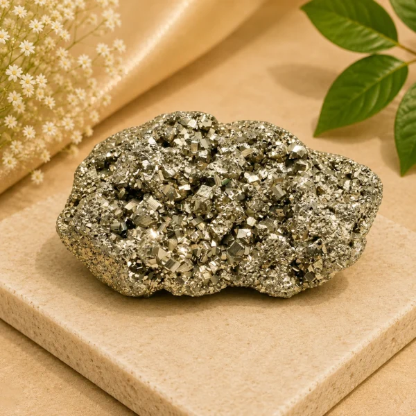 PYRITE CLUSTER 363 GRAM