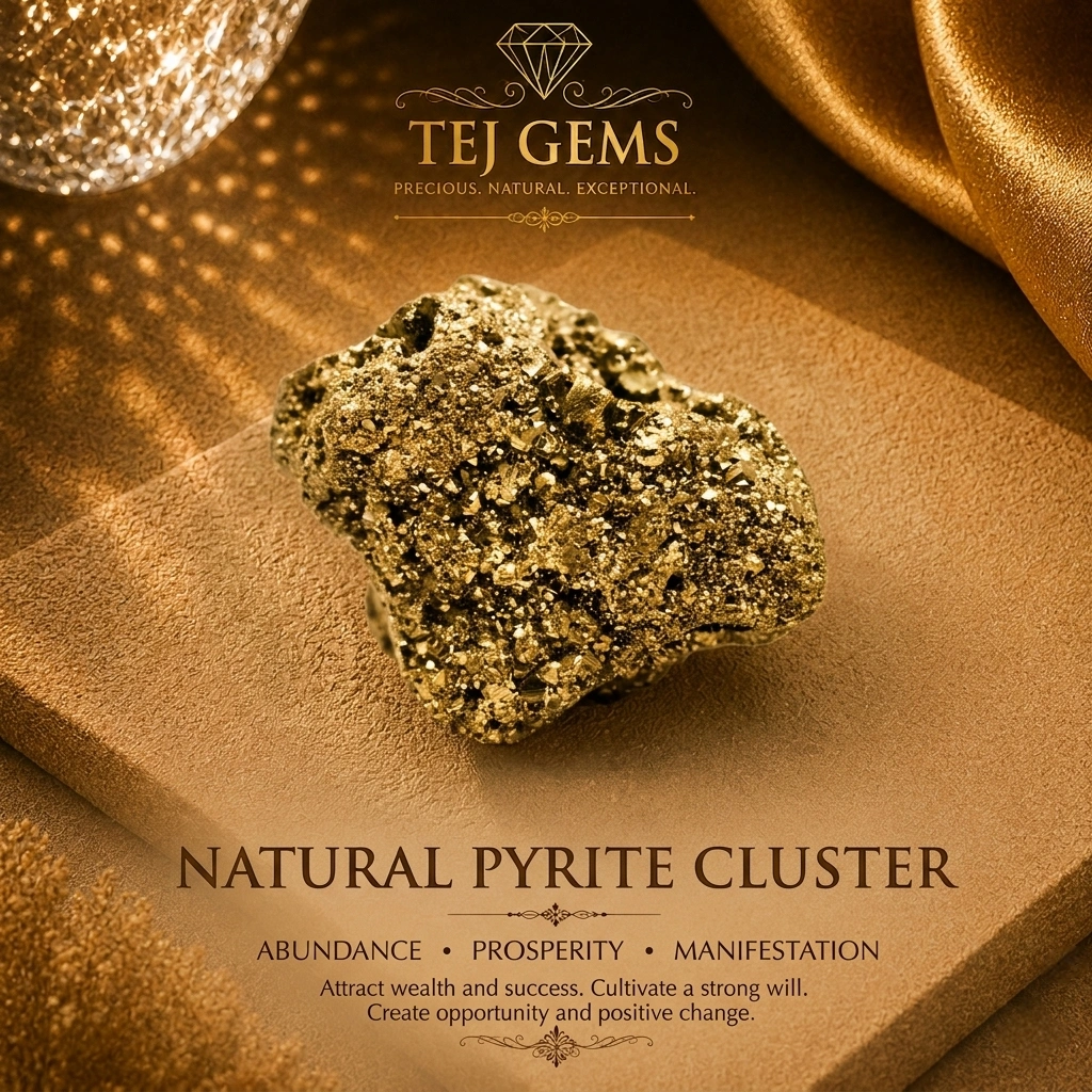 PYRITE CLUSTER 368 GRAM - Image 3
