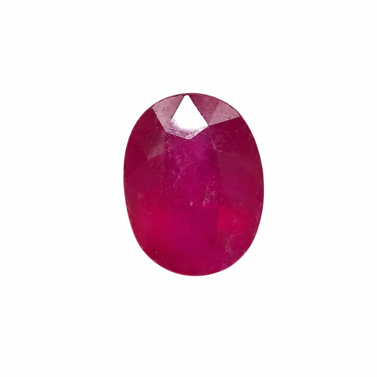 Ruby Gemstone, Weight 3.07 Ct