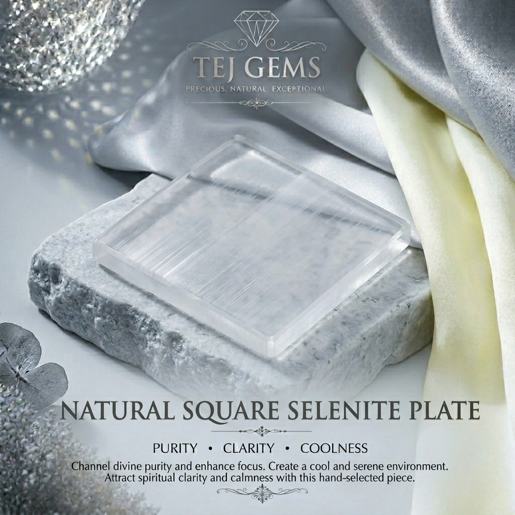 SELENITE PLATE (4 INCH SQUARE) - Image 3