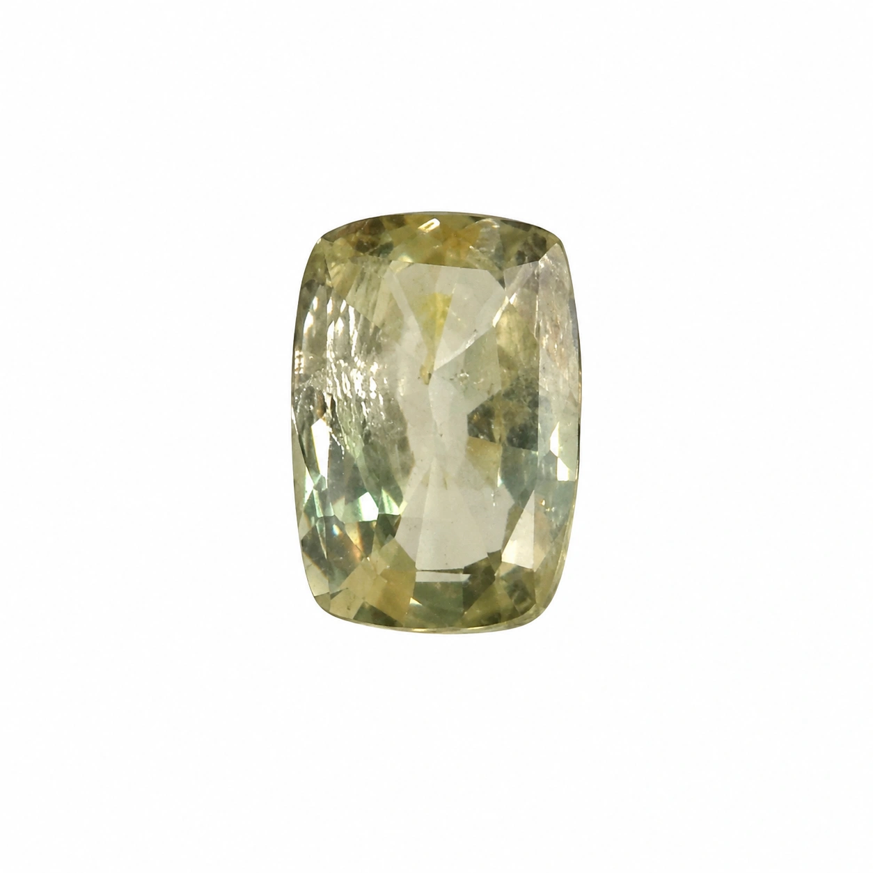 Yellow Sapphire Gemstone, Weight 3.08 Ct