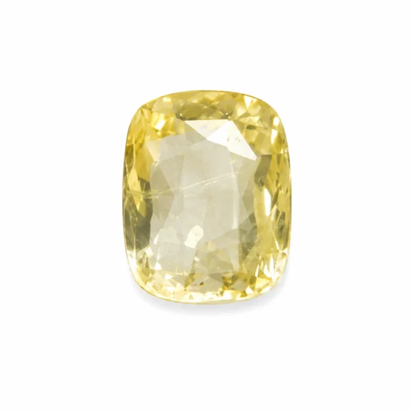 Yellow Sapphire Gemstone, Weight 3.57 Ct