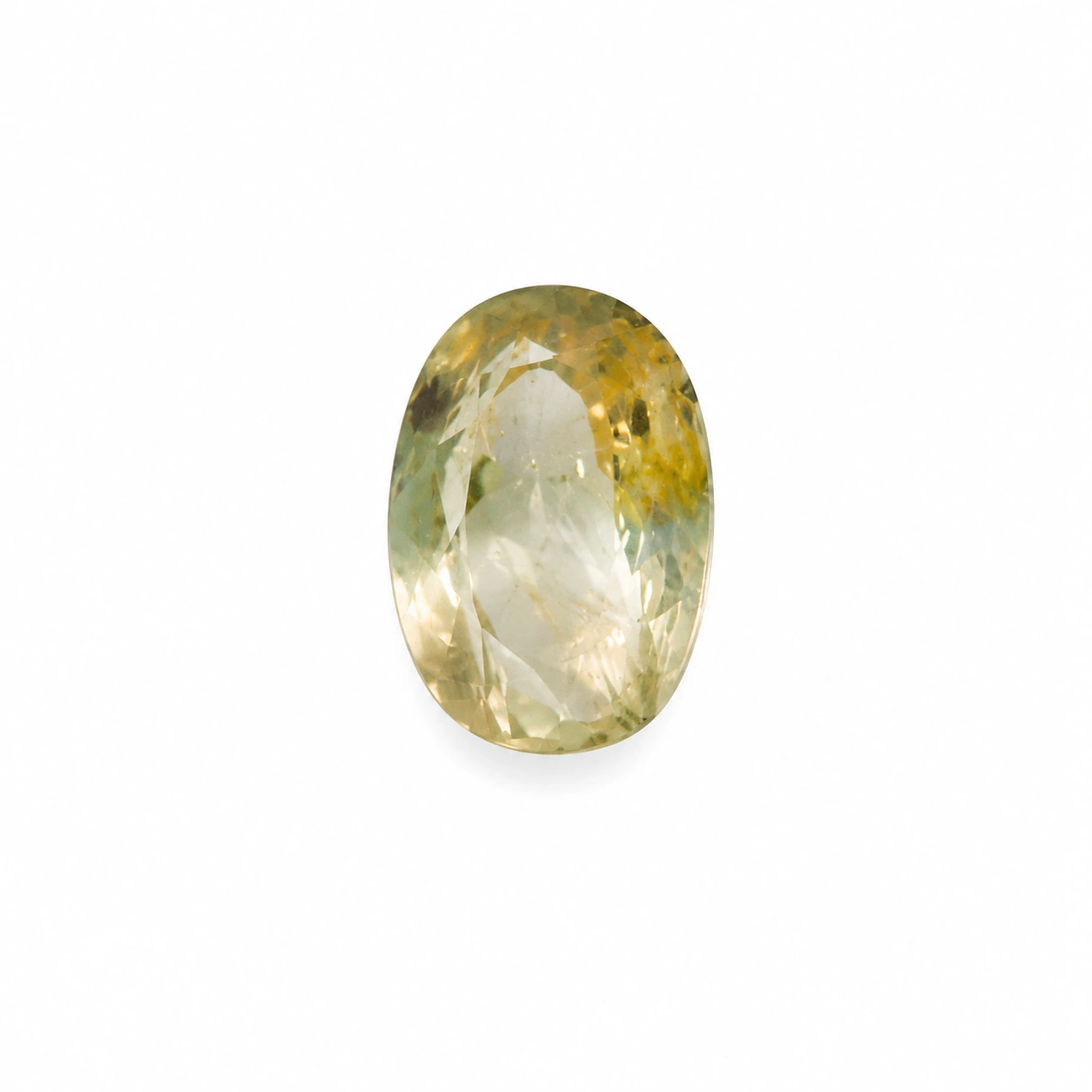 Yellow Sapphire Gemstone, Weight 4.17 Ct